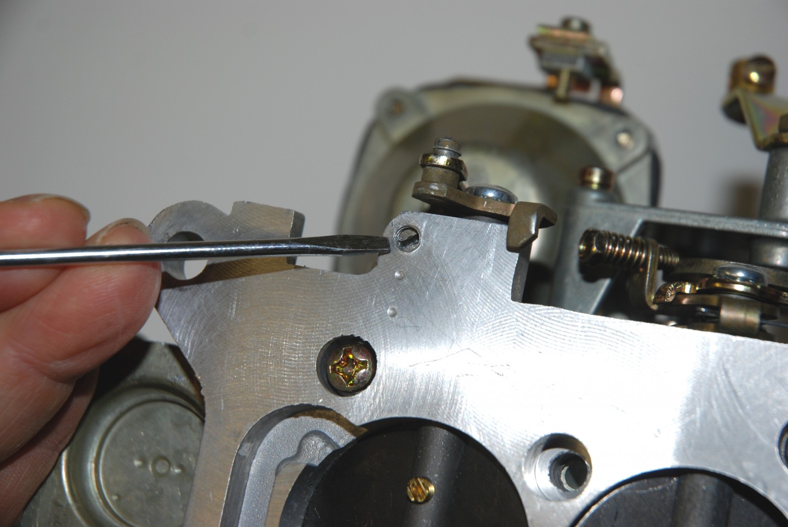 Carburetor Air Fuel Mixture Screw + Idle Speed Adjustment Screw