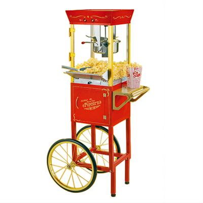 retro popcorn maker cart