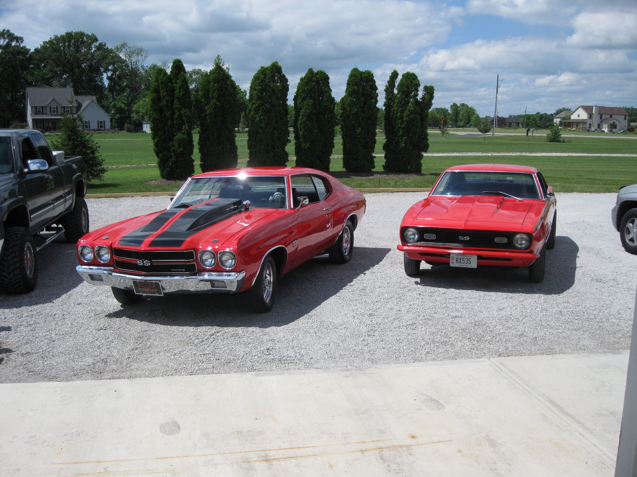 1970 Chevelle SS and Camaro