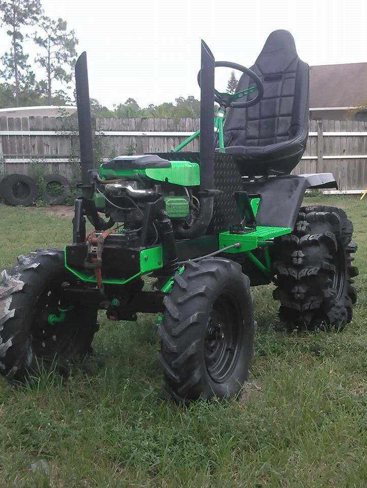 Sam - custom lawn tractor