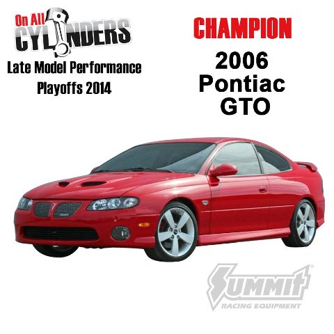 Is that a... GRAND AM!?!? Nope. Just your 400-horsepower champion.