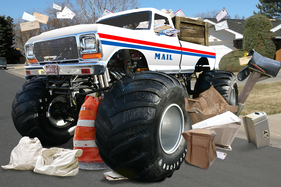 BIGFOOT #1 Mail Delivery Monster Truck
