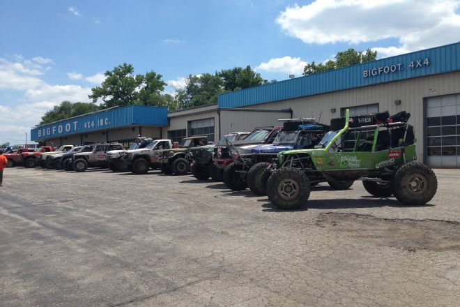 BIGFOOT 4X4 will close on the sale of this Hazelwood, MO building in August and relocate about 35 miles to Pacific. (Image courtesy of fourwheeler.com)