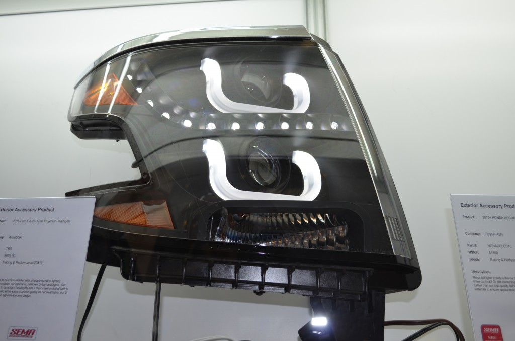 Anzo USA 2015 Ford F-150 U-Bar Projector Headlights
