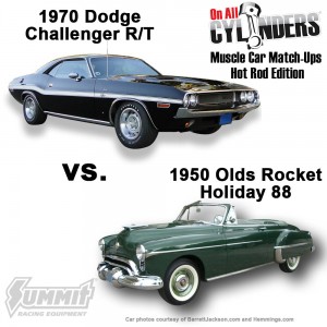 1970-Challenger-vs-1950-Olds