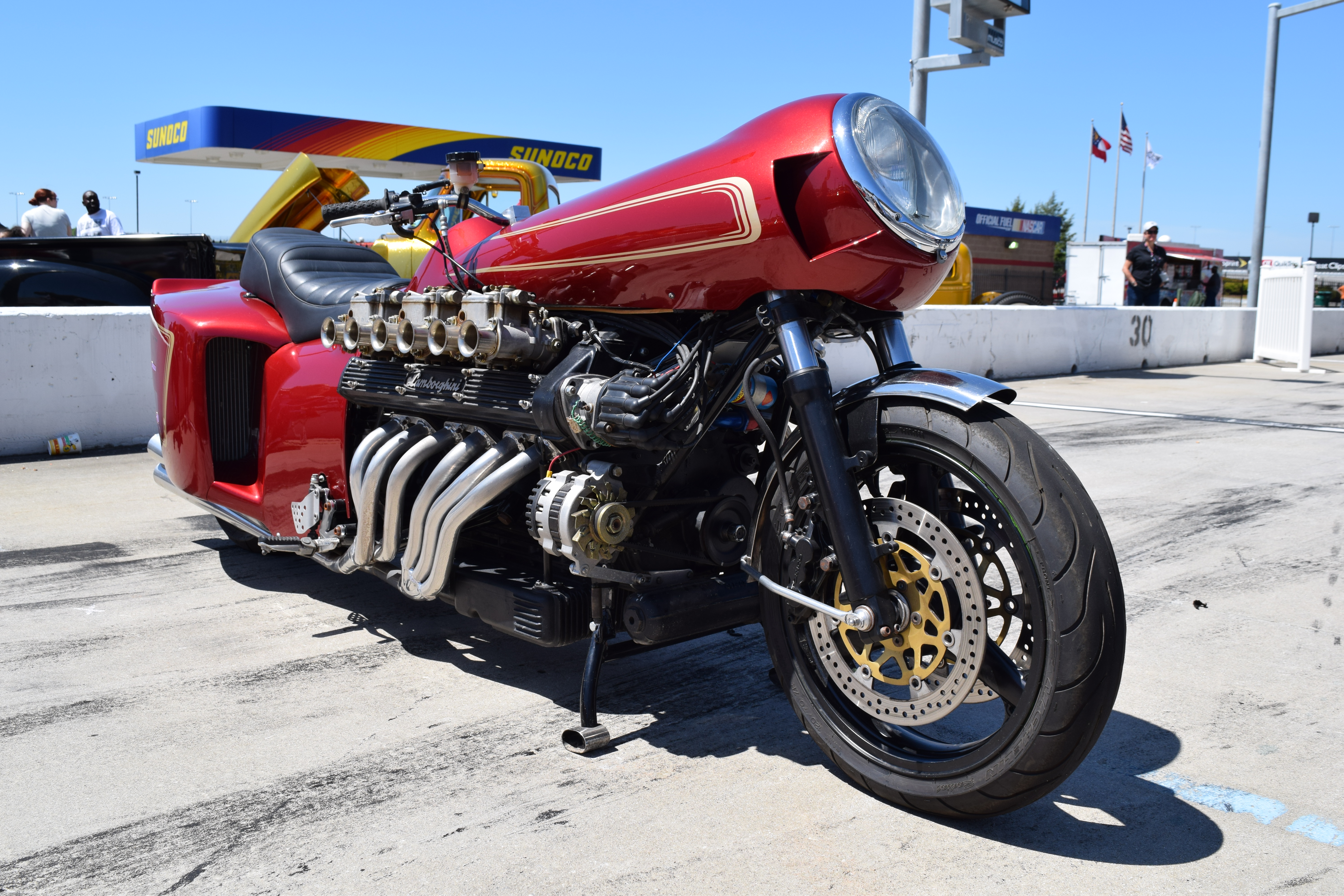 Atlanta Motorama: A Lambo Engine in a Motorcycle ...