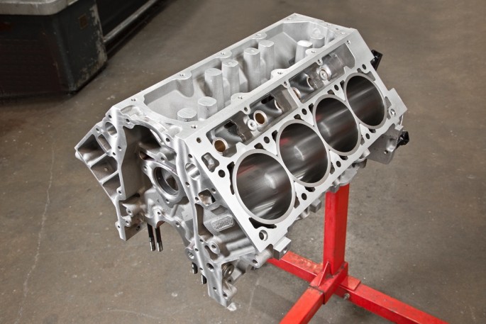 Beyond 700 horsepower, the factory LS7 block is notorious for cracking, particularly in forced induction applications. Replacing the factory gray iron liners with Darton ductile iron sleeves virtually eliminates the possibility of cylinder wall distortion and cracking. 