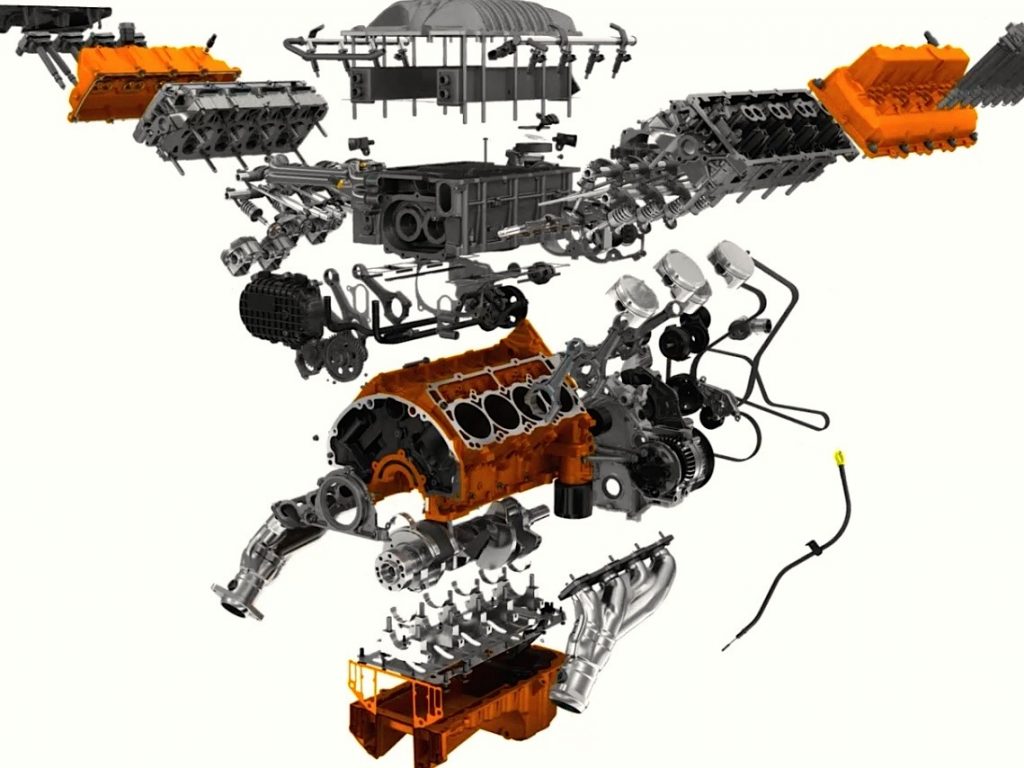 Hellcat engine parts