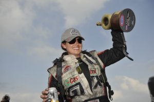 Ashley Force Hood won the U.S. Nationals in 2009. (Image/