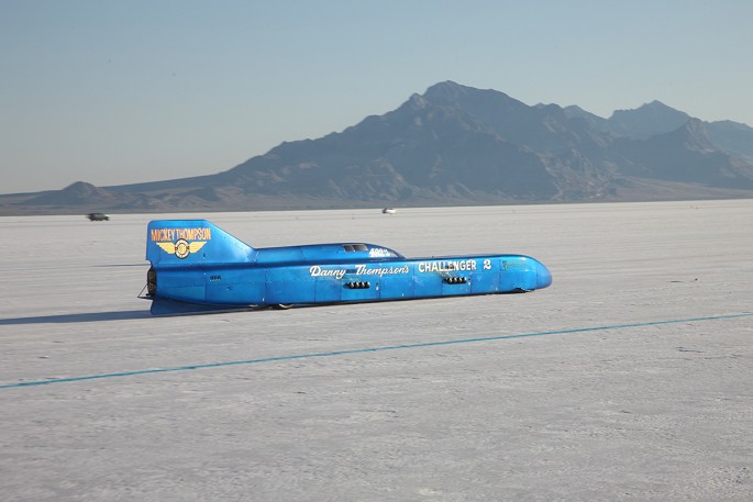 Danny Thompson Challenger 2 Bonneville Salt Flats 400 mph