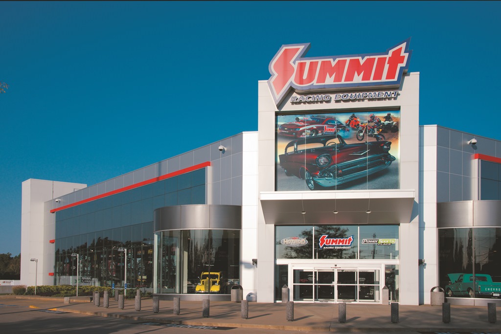 Summit Racing retail store in Tallmadge, Ohio