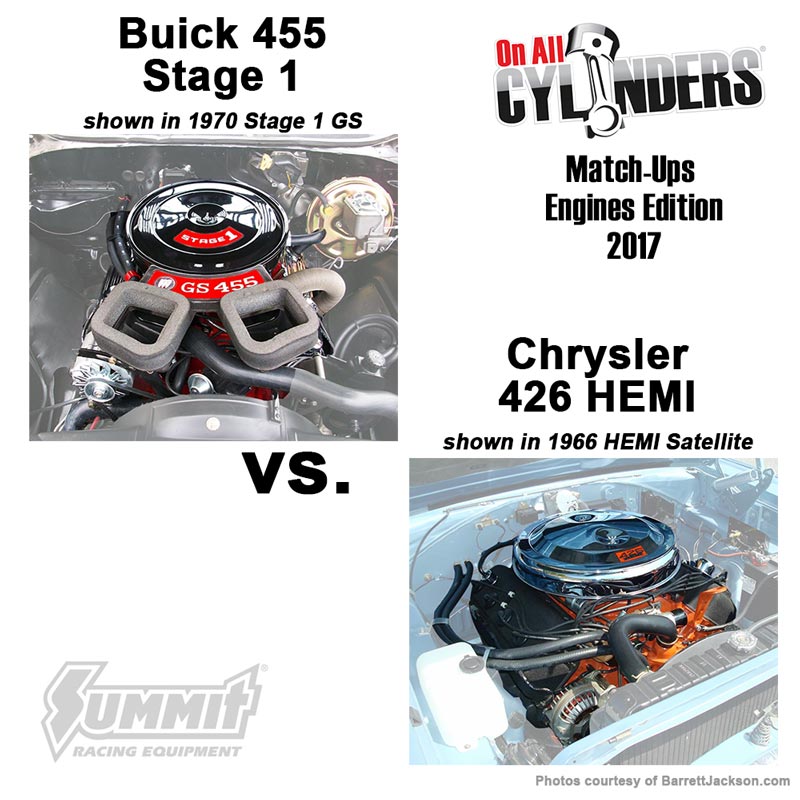 Buick 455 Stage 1 vs. Hemi 426