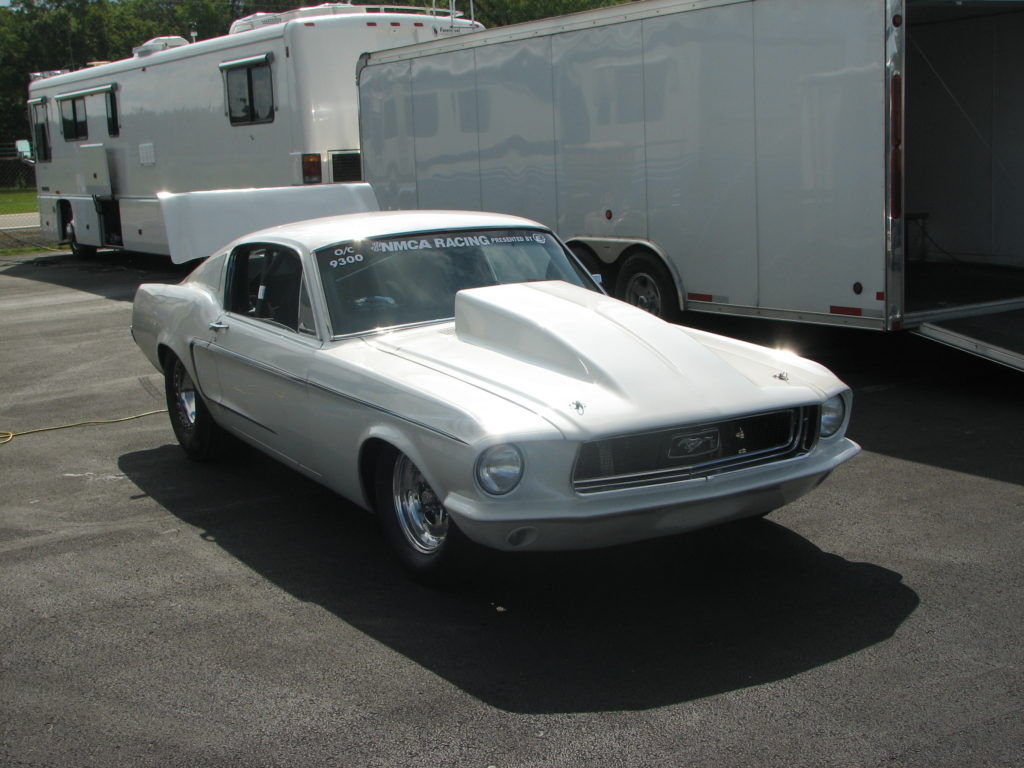 Ford Mustang with Cowl Induction Hood