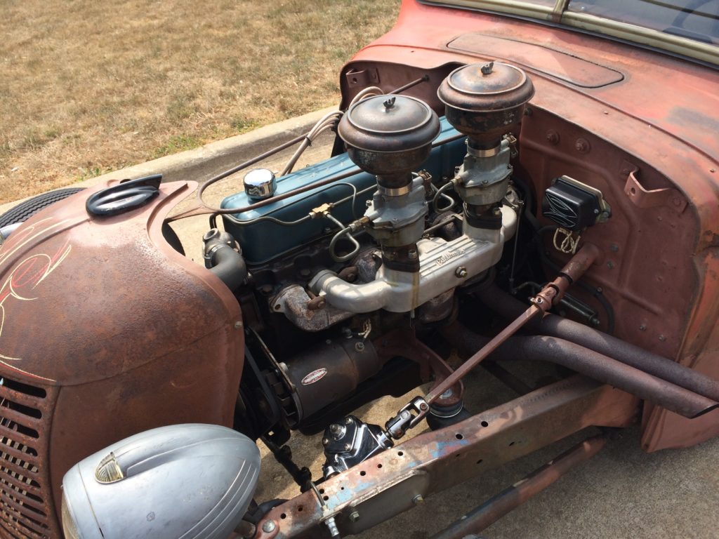 1941 Chevy Pickup Rat Rod with Inline Six Engine