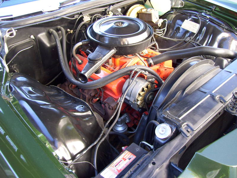 small block Chevy V8 engine