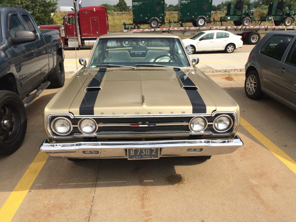 1967 Plymouth GTX Grille