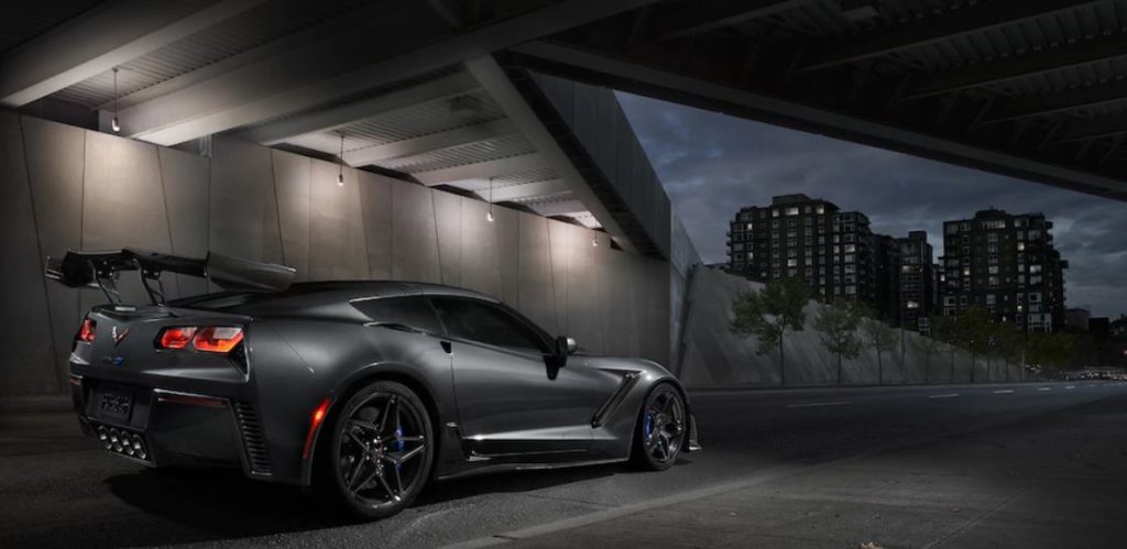 Corvette ZR1 with Rear Wing