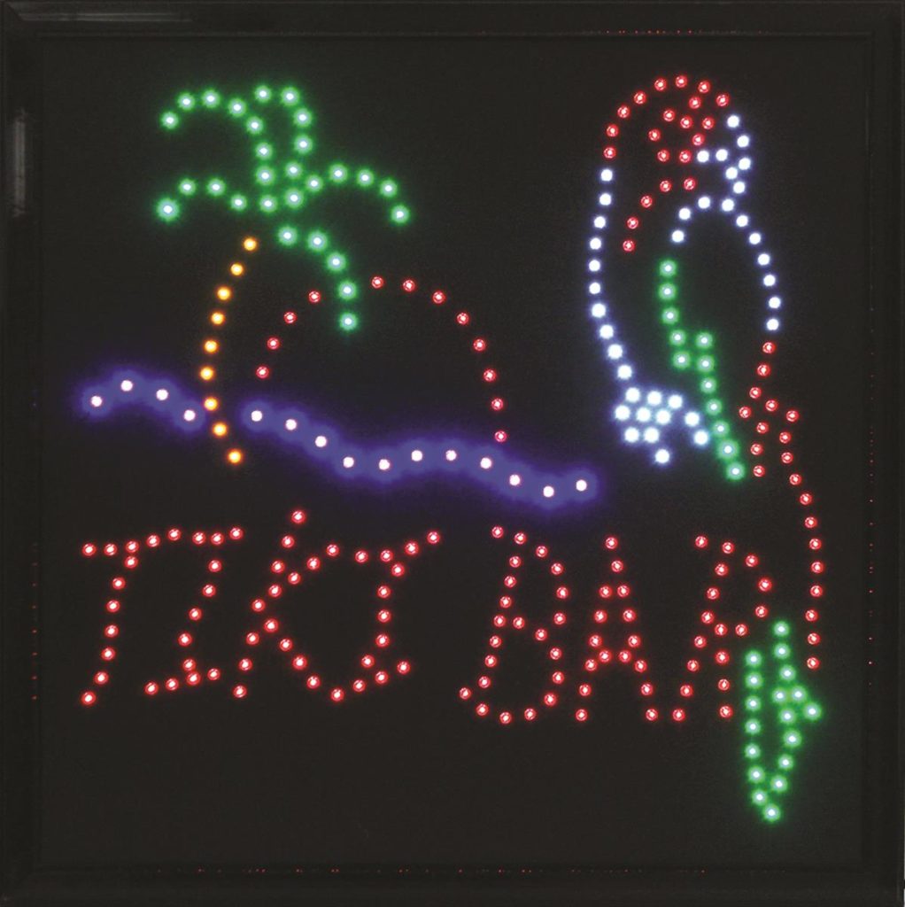 Tiki Bar LED Sign