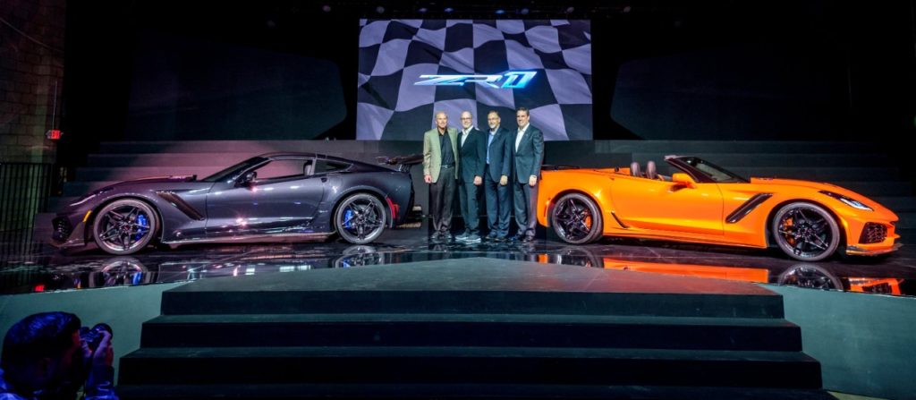 Chevrolet Unveils 2019 Corvette ZR1 Convertible