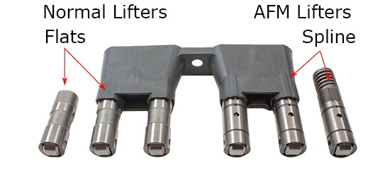 LS - AFM lifters labeled