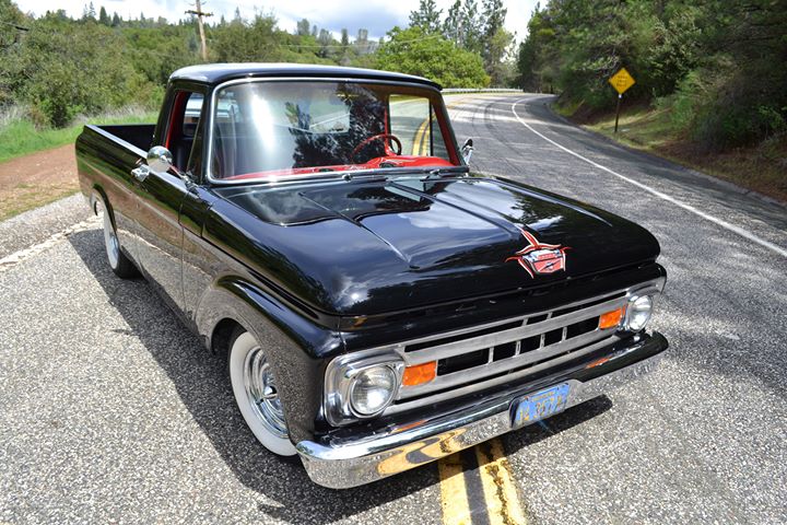 1961 Ford Truck Unibody, Front Hood
