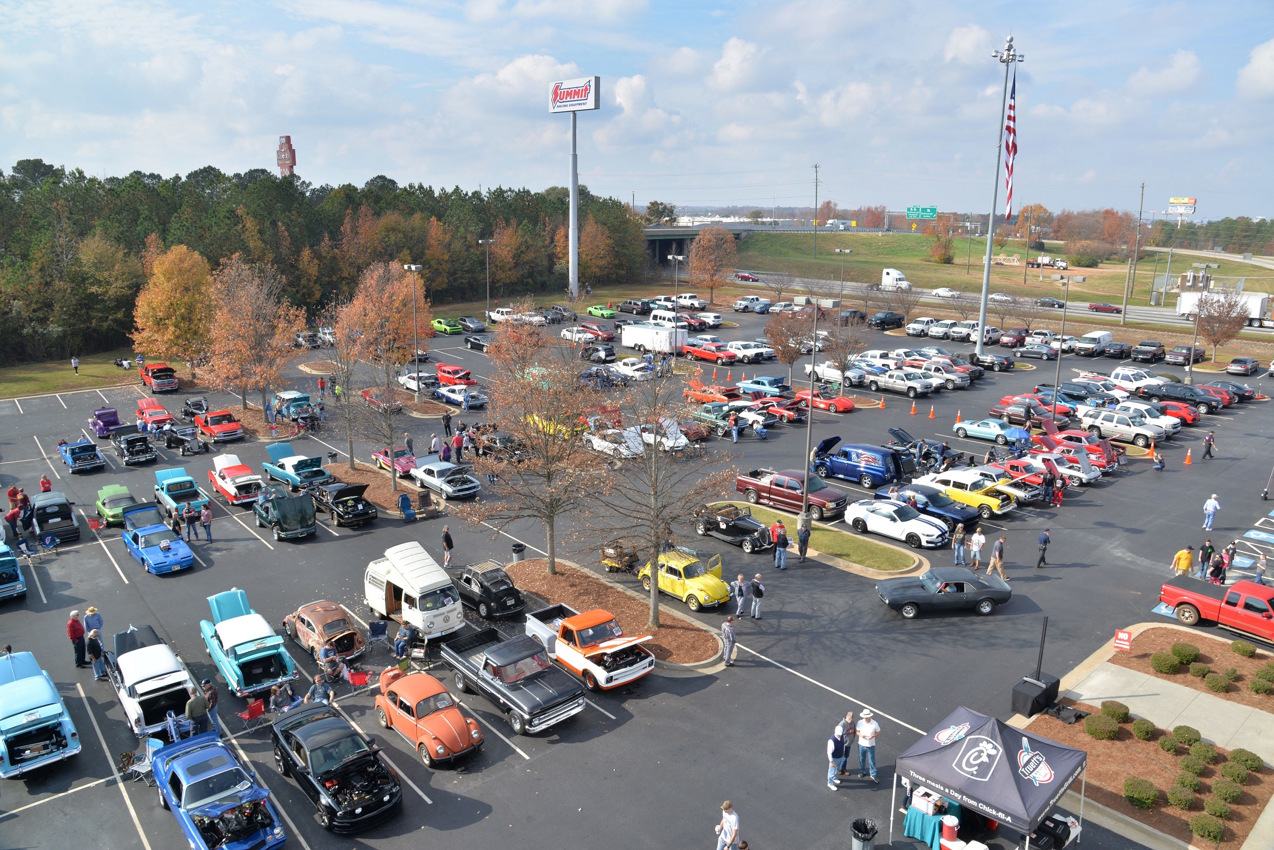 Toys for Tots Cruise In Arial