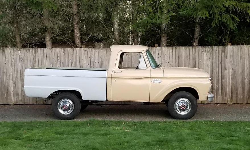 1966 Ford F-100 short bed pickup
