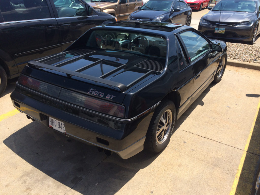 1985-Pontiac-Fiero-Lot-Shot-Rear-Driver-Side