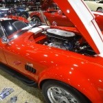 red Shelby cobra coupe kit car