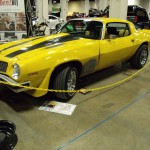 yellow 1977 chevy camaro survivor