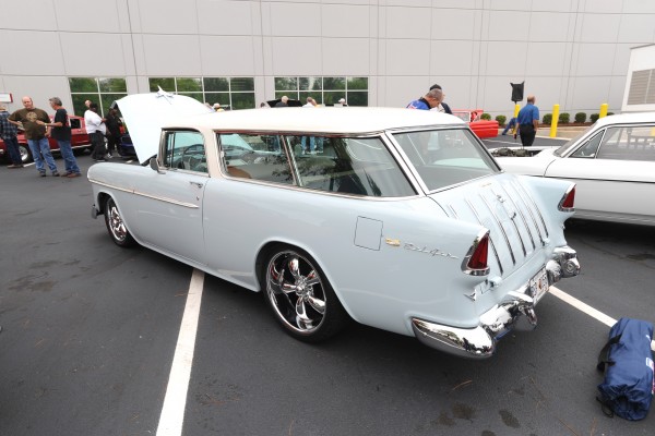 1955 chevy nomad bel air hot rod