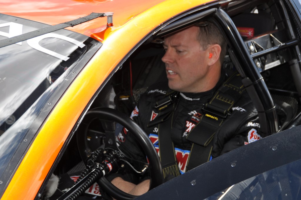 jason line in driver seat of pro stock pontiac gxp
