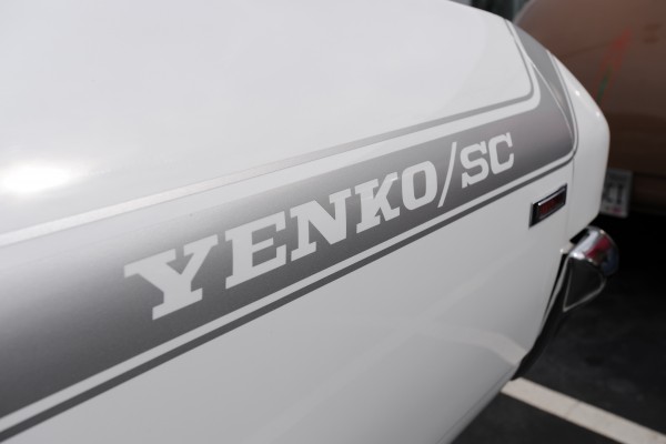 yenko/sc rear fender badge on a chevelle
