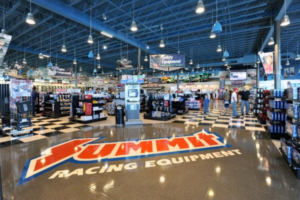 Inside Summit Racing Retail Store, McDonough, Georgia