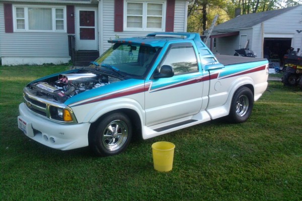 Customized Chevy S-10