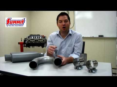 video still of man explaining Exhaust Diameter