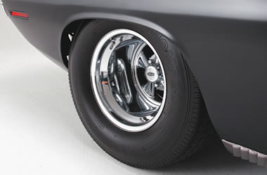 1970 Hemi Plymouth Cuda, wheel