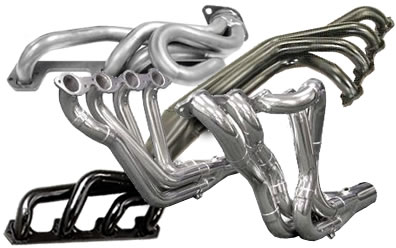 Stainless Steel 2 Piece 4-1 Type Long Tube Racing Exhaust Header For Chevy LS1 5.7L Engine 