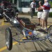 vintage front engine rail dragster on display thumbnail
