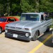 Classic gray Chevy pickup with pinstripes thumbnail