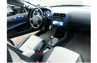 interior of a Honda Civic Si Sport Compact