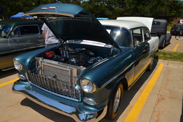 1955 chevy hot rod