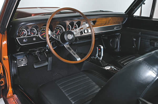 1969 Plymouth Barracuda interior