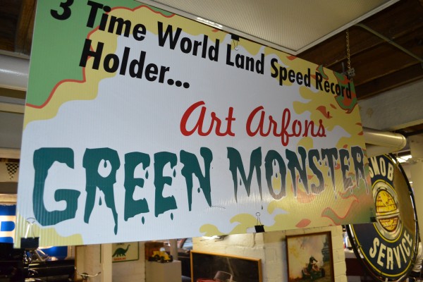 art arfons green monster sign