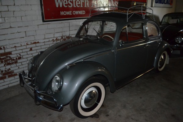 vintage volkswagen beetle in car collection