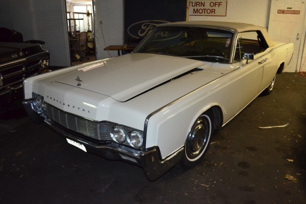 Lincoln continental convertible with suicide doors