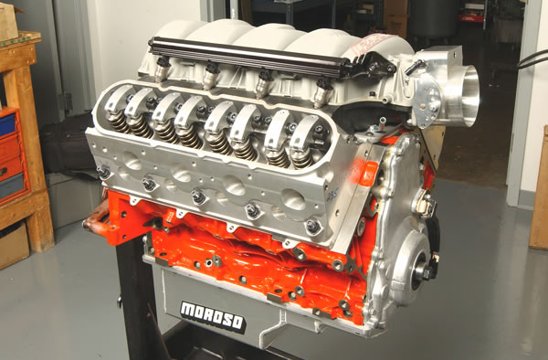 440 cubic inch gm ls engine on stand