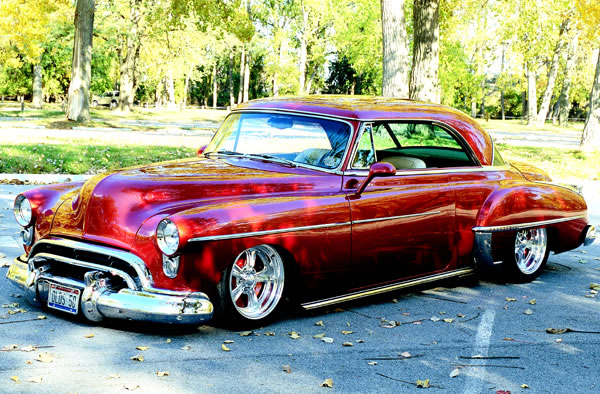 1950 oldsmobile holiday 88 coupe hot rod