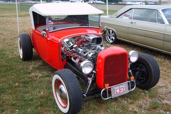 1931 ford roadster coupe with sbc v8