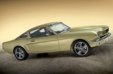 1966 mustang fastback show car